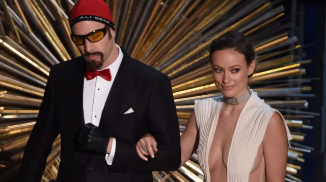 Ali G and Olivia Wilde