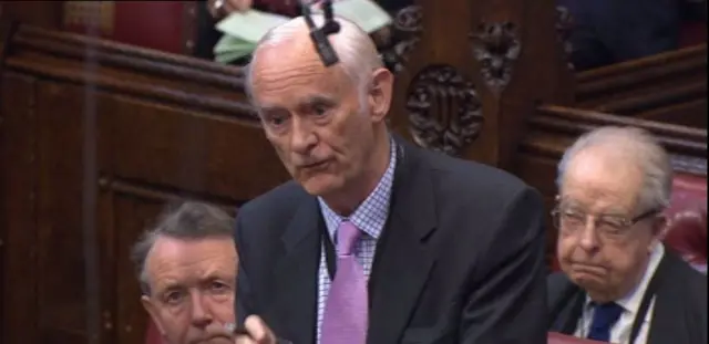 Founder of Migration Watch, and Cross bench peer, Lord Green of Deddington