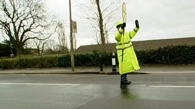 School crossing warden