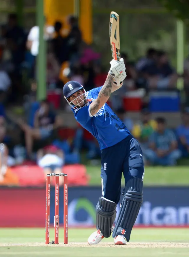 Alex Hales of England