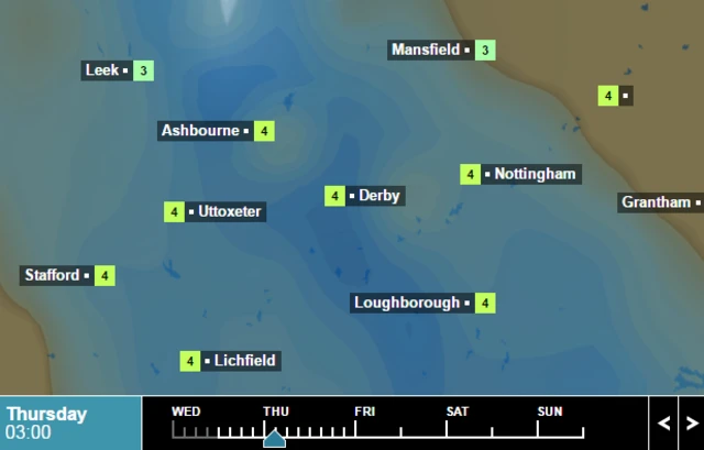 Weather graphic