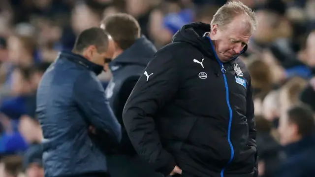 Steve McClaren reacts