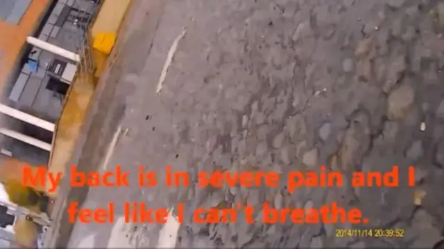 cyclist crash