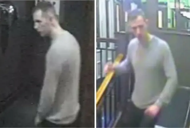 Police want information about the man pictured in these CCTV stills