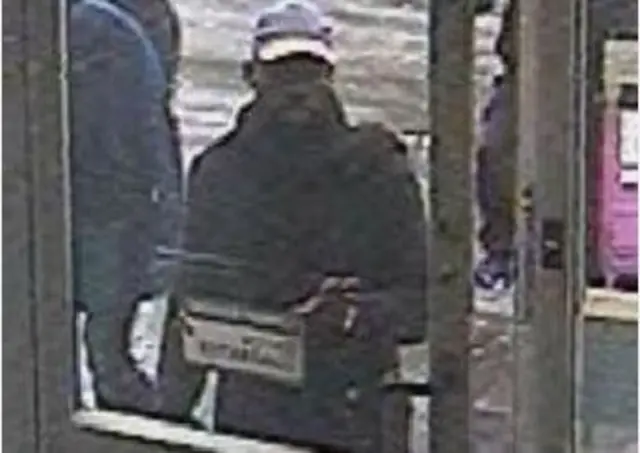 CCTV image of man