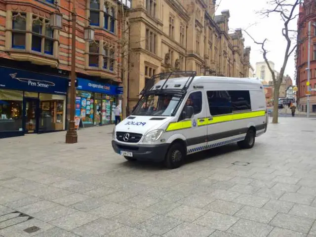 Police van