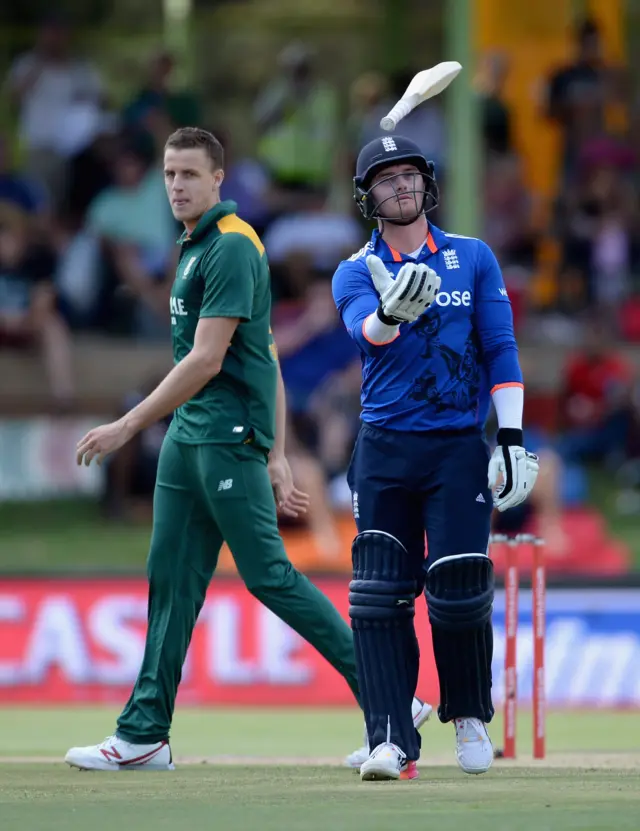 Jason Roy and Morne Morkel