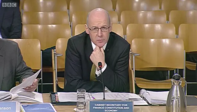 Finance Secretary John Swinney