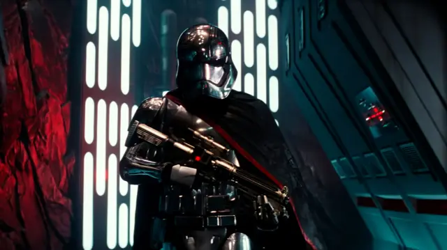 A scene from Star Wars: The Force Awakens