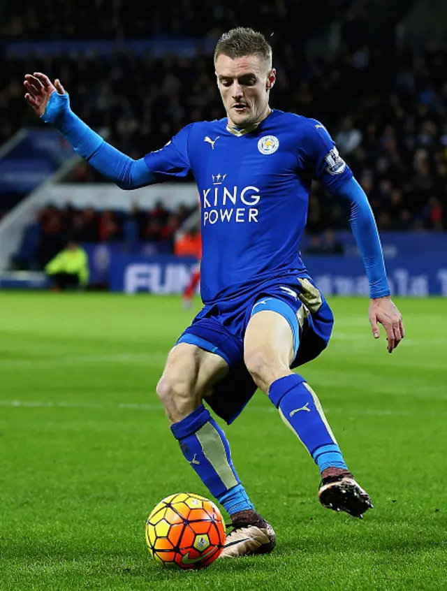 Leicester's Jamie Vardy