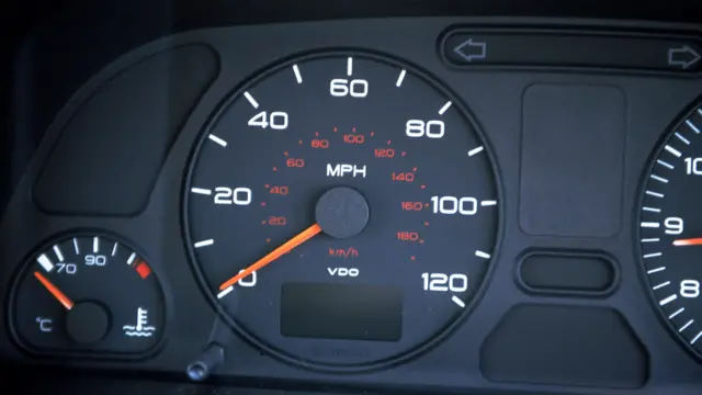 Car speedometer