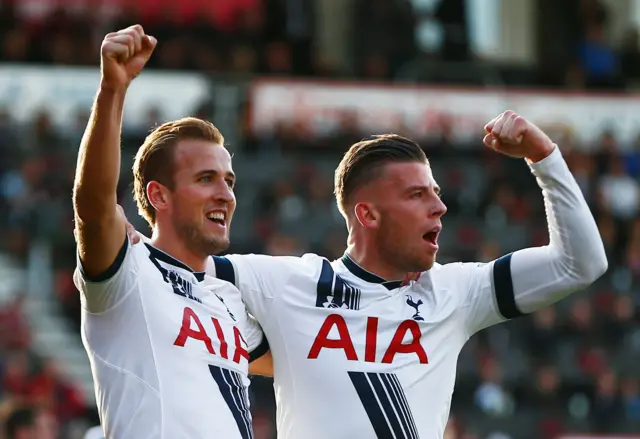 Harry Kane and Toby Alderweireld