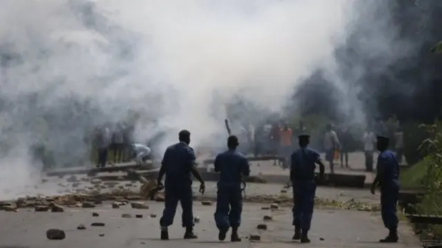 image of police in burundi