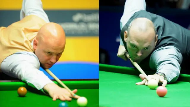 Mark King and Stuart Bingham