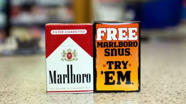 Marlboro cigarette pack