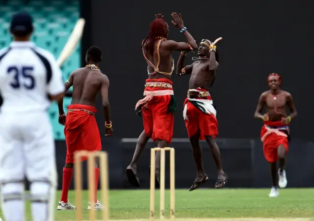 maasai cricketers