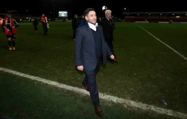 Barnsley Head coach Lee Johnson