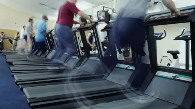 People in a gym