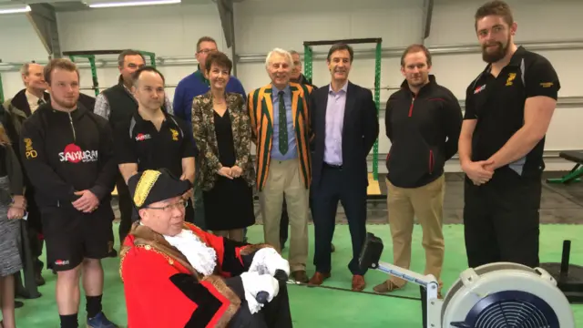 New fitness centre at Bury Rugby Club