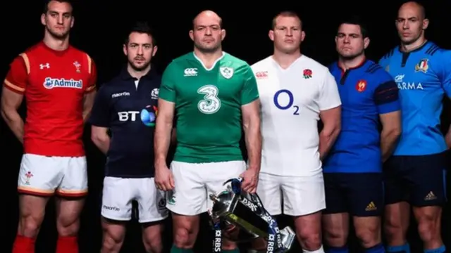 The 2016 Six Nations captains