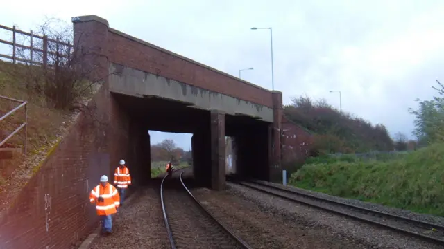 Westley railway bridge