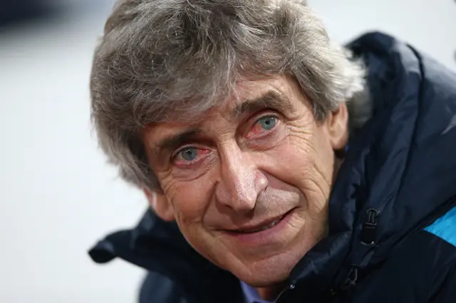 Manchester City manager Manuel Pellegrini