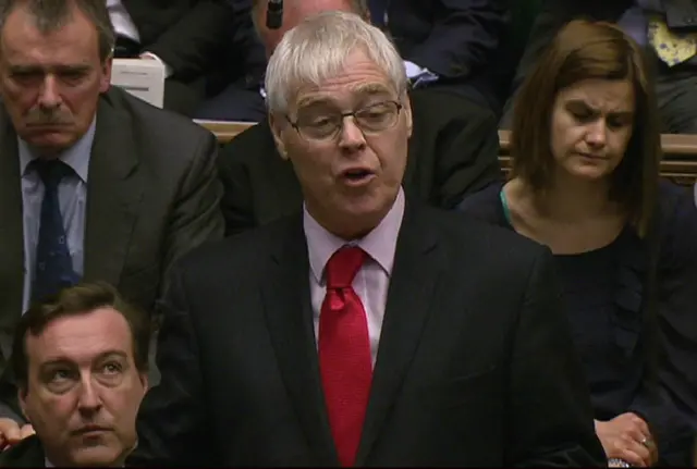 Harry Harpham MP addresses Parliament