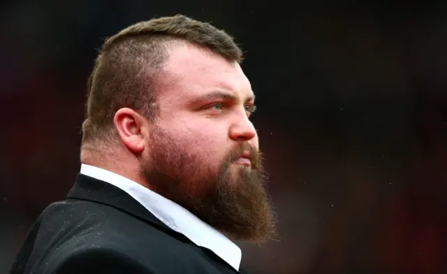 World's Strongest Man competitor Eddie Hall, from Stoke, at the Britannia Stadium