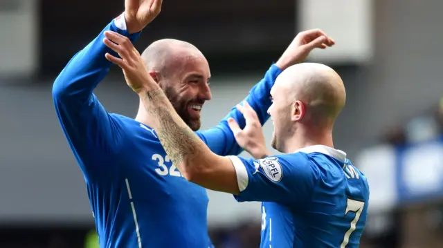 Kris Boyd and Nicky Law