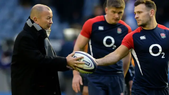 Eddie Jones and Danny Care