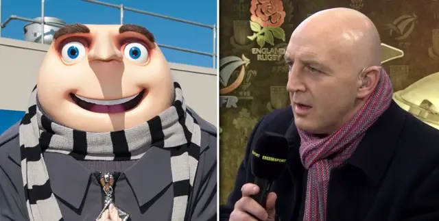 Gru and Keith Wood