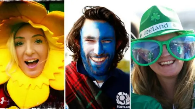 Six Nations fans