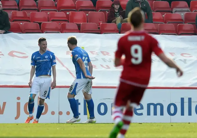 St Johnstone beat Aberdeen 5-1 in October