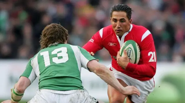 Gavin Henson and Brian O'Driscoll