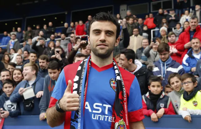 Levante's Giuseppe Rossi