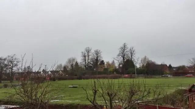 Grey skies over Wybunbury