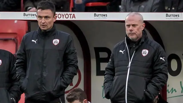 Paul Heckingbottom and Tommy Wright