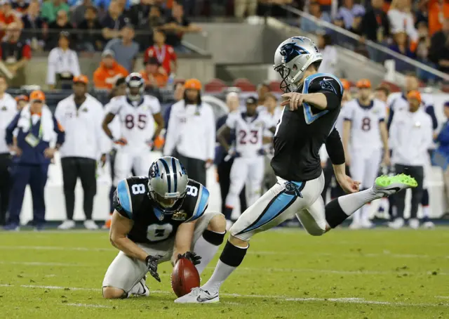 Graham Gano kicks