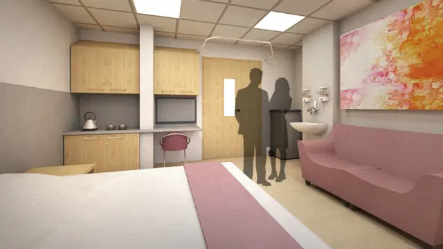 How the bereavement suite will look