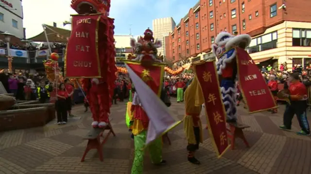 Chinese New Year Festival in Birmingham