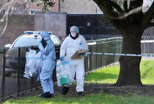 Forensics at Kensington Palace