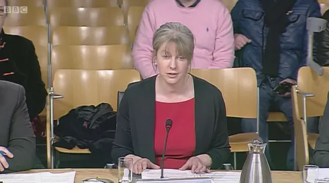 Health Secretary Shona Robison