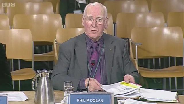 Philip Dolan from the Scottish Infected Blood Forum