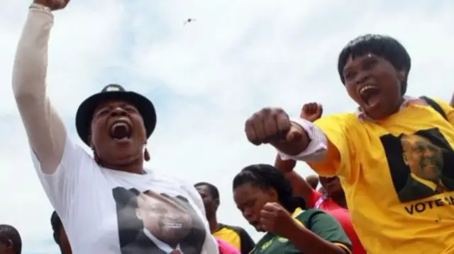 South Africa protesters