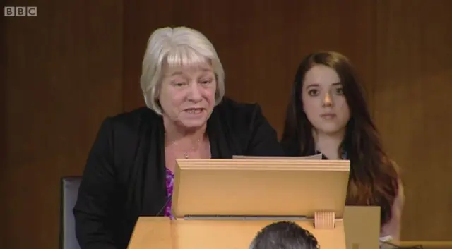 SNP MSP Sandra White