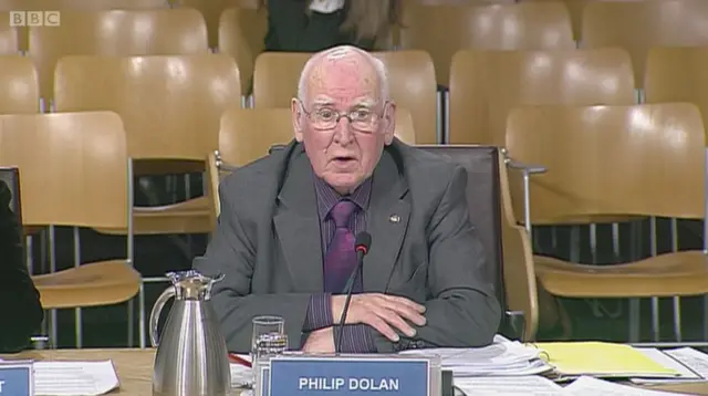 Philip Dolan MBE from the Scottish Infected Blood Forum