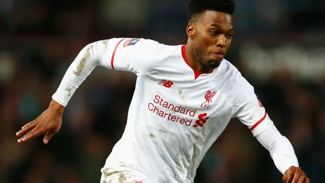 Daniel Sturridge of Liverpool