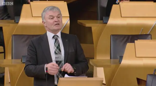 SNP MSP Mike Mackenzie