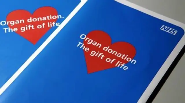 NHS organ donation booklets