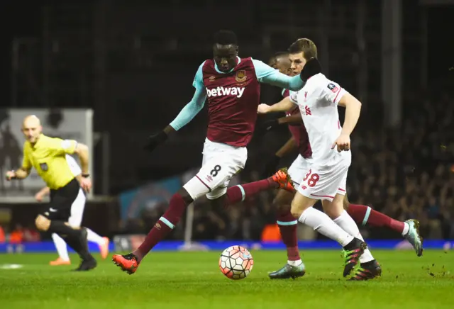 Cheikhou Kouyate of West Ham